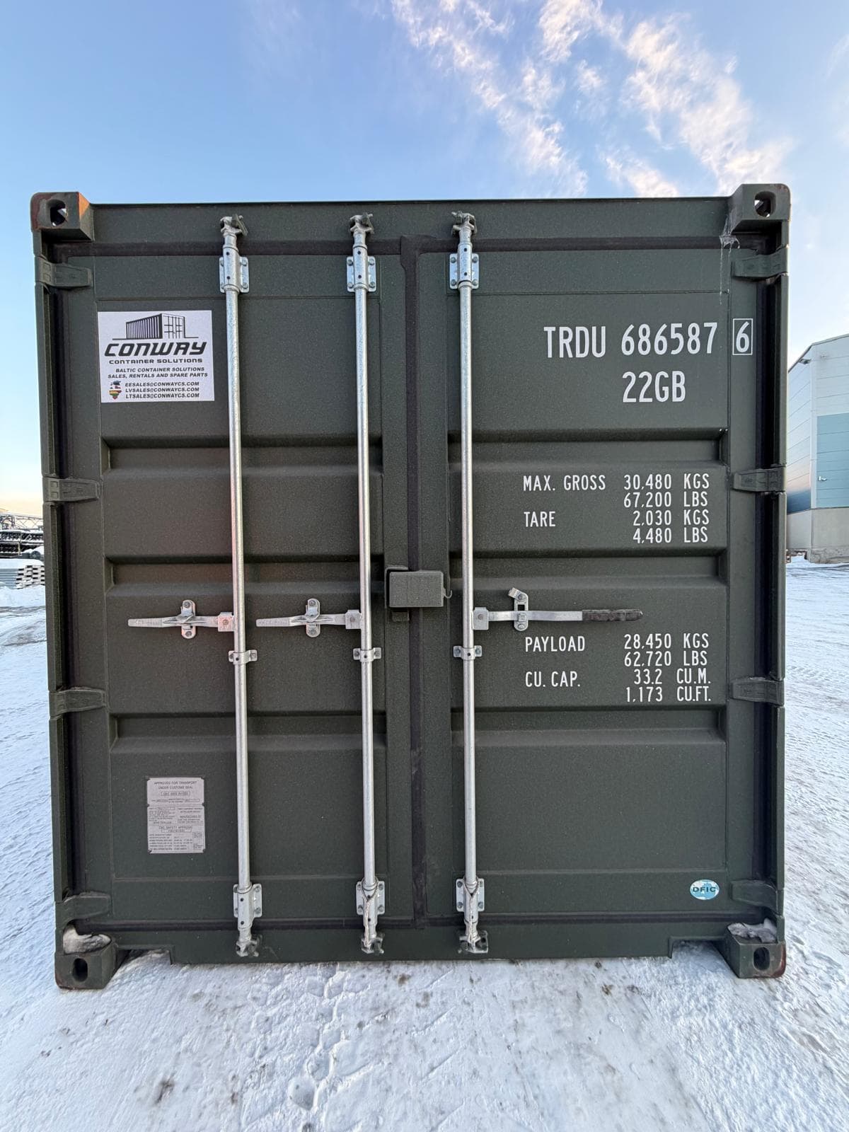 20DC UUS TRDU6865876 ROHELINE