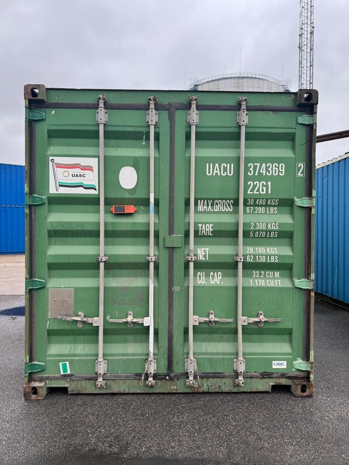 CW 20DC UACU3743692