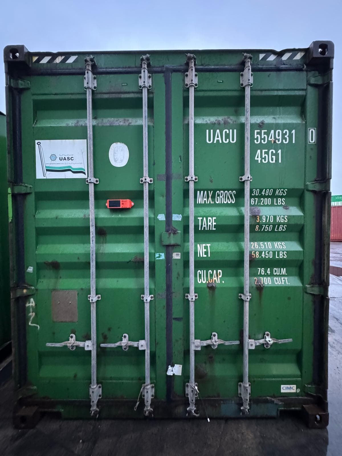CW 40HC UACU5549310